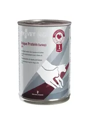 TROVET Unique Protein Turkey UPT pentru caini si pisici 400 g monoproteica, curcan