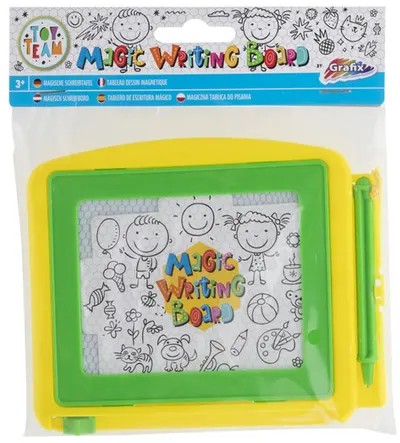 Tablă de desen magnetică Grafix - 11,8 x 14,5 cm, asortiment