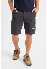 Bermude cu buzunare multiple - pentru trekking Barnet - Negru