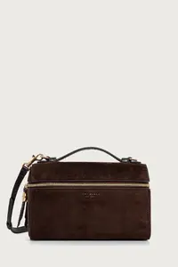 Tory Burch geantă crossbody pentru femei din piele întoarsă Romy
