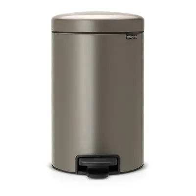 Coș de gunoi gri cu pedală din oțel 12 l NewIcon – Brabantia