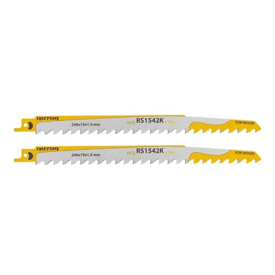 Panza fierastrau pendular pentru Lemn 240x19x1,5 mm Set 2 buc ROTOR RS1542K