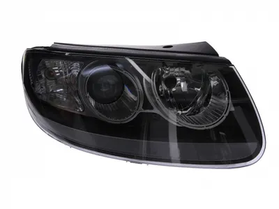 Far dreapta (H7, reglaj electric, fundal negru) HYUNDAI SANTA FE I, SANTA FE II