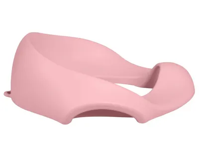 Reductor de toaleta pentru copii KikkaBoo Flipper Pink din spuma EVA,design ergonomic,suprafata antibacteriana,manere si agatatoare integrate,18luni+