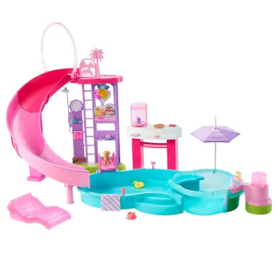 Set de joaca, Barbie, Dream Pool, JFP01