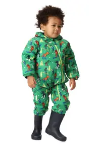Costum de iarna pentru copii - Bambino II - izolare - verde - poliester
