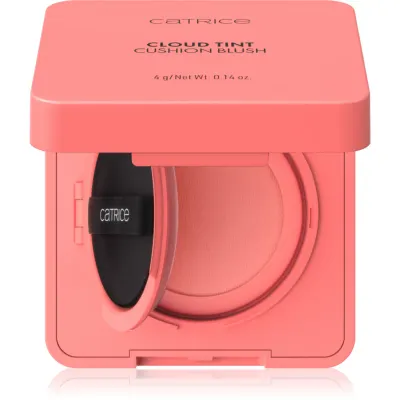 Catrice Cloud Tint Cushion Blush machiaj burete culoare C010 Cloud 9 to 5 4 g