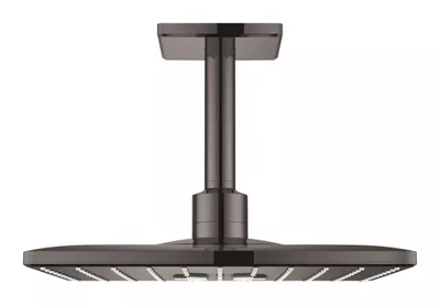 Dus fix Grohe SmartActive Cube, 26481A00, montare pe tavan, 310 mm, 2 functii, necesita valva, Grafit lucios