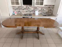 Masa Lider 28 din Lemn Fag, Culoare Stejar , 160 Cm Restransa, Extinsa 200-240-280 Cm, L 100, 83 H