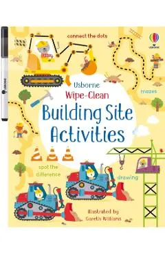 Wipe-Clean Building Site Activities