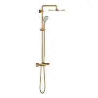 Sistem de dus Grohe Euphoria System 310 26075GN0, cu baterie cu termostat, Auriu