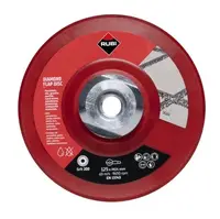 Disc lamelar diamantat pt. slefuit granit, gresie, portelan, sticla - #200, Ø125mm, M14 - RUBI-32939