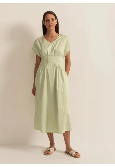 Rochie Dama Lido Tesatura Bumbac Satinatadwqfwq