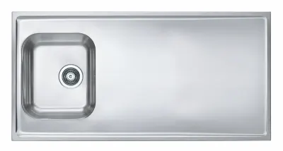 Chiuveta bucatarie inox satin cu picurator Alveus Classic Pro 90