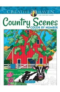 Creative Haven Country Scenes Color by Number