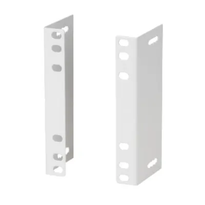 Pair of Brackets For 19 Rack Mounting For Optical Cabinets - Grey (ral 7035)