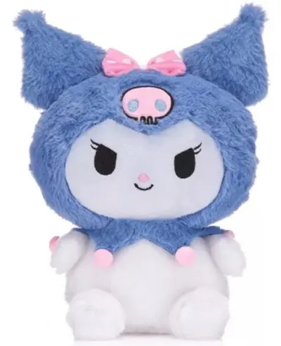 Figurină de pluș Sanrio Animation: Sanrio - Kuromi (Albastru)