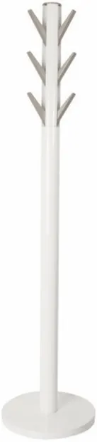Cuier pentru haine Umbra - Flapper, 40 x 40 x 168 cm, alb