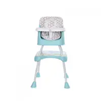 Scaun de masa inalt pentru copii Trick convertibil 3in1 Green Net Grey Candy