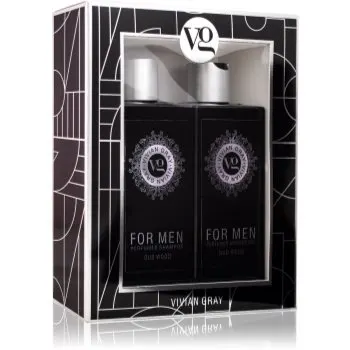 Vivian Gray Oud Wood set cadou pentru corp pentru bărbați