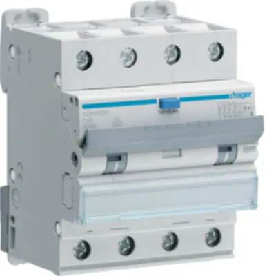Disjunctor diferențial 4P 6kA C-40A 30mA tip Hi