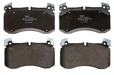 Set placute frana Fata (cu un tampon de amortizare; fara optionale), potrivit MERCEDES EQE SUV (X294), EQE (V295), EQS (V297), G (W463), GLE (C167), GLE (V167) 2.0D-Electric 03.18