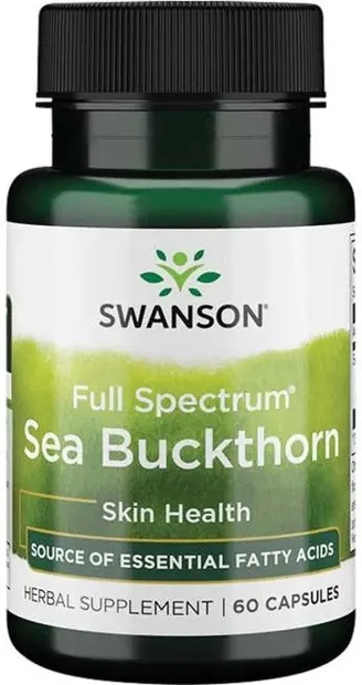 Full Spectrum Sea Buckthorn, 60 capsule, Swanson