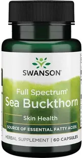 Full Spectrum Sea Buckthorn, 60 capsule, Swanson