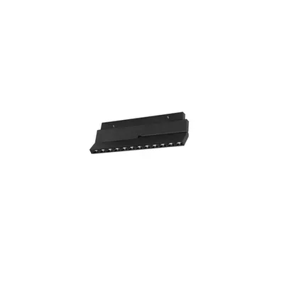 Sistem iluminat pe sina ULTRA SLIM MAGNETIC Nisipiu Negru Aluminiu DALI 12W DC48V Epistar 348Lm >90 3000K IP20