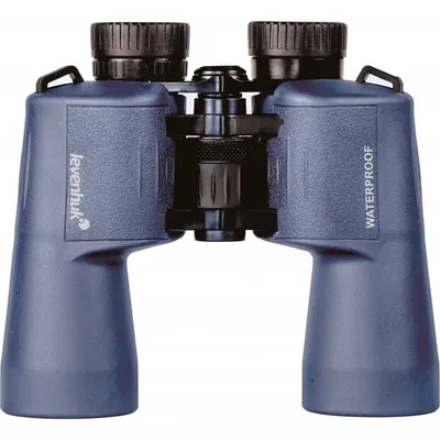 Binoclu Levenhuk - New Sherman PLUS, 7x50, albastru