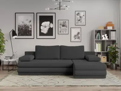 Coltar Extensibil Sensi Gri Inchis