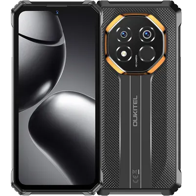 Telefon Oukitel G7, 4G, Dual SIM, 6.52 HD+ 90Hz, Octa-Core T615, 4GB RAM, 64GB, 10600mAh, Android 16, Black