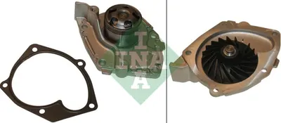 Pompa apa cu garnitura potrivit RENAULT GRAND SCENIC III, MEGANE, MEGANE III, SCENIC III 1.9D 11.08-09.16