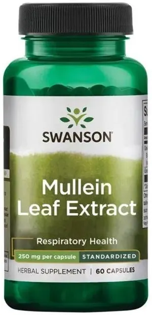 Mullein Leaf, 60 capsule, Swanson