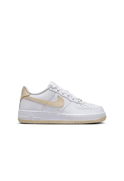 Pantofi sport copii AIR FORCE 1 BG - Piele ecologica - Alb - Alb