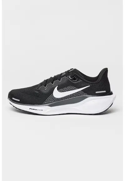 Pantofi Air Zoom Pegasus 41 cu detalii reflectorizante pentru alergare - Negru/Alb optic