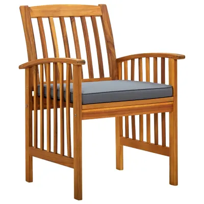 Gossi set mobilier de gradina cu perne, 3 piese, lemn masiv salcam