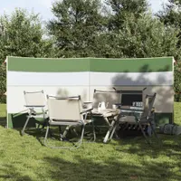 Gossi paravan de camping verde 340x130 cm impermeabil