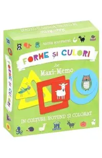 Forme si culori. Joc Maxi-Memo