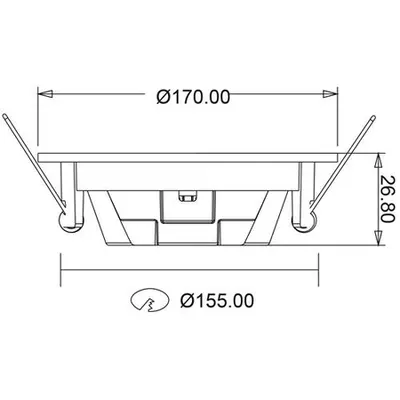Smd-Crp 12w Panel 4000k