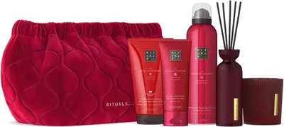 Rituals The Ritual Of Ayurveda Set cadou Large, cu geantă de toaletă, 5 piese