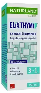 Elixir de plante pentru gât și sistemul respirator, 150 ml, Naturland