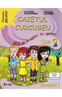 Caietul curcubeu MEM - Clasa 1 Sem.1