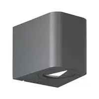 R28200642 Aplica Bogota sus/jos 2x3W LED 520lm 3000K Antracit
