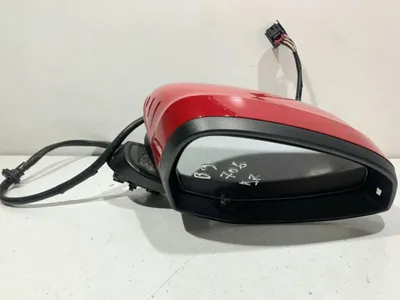 Oglinda dreapta electrica 12 pini culoare rosie - ly3u 8W1857410D Audi A4 (2015-2019) [8W2, B9]