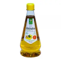 Sirop natural de ghimbir cu lamaie presat la rece, 520ml, Steaua Divina
