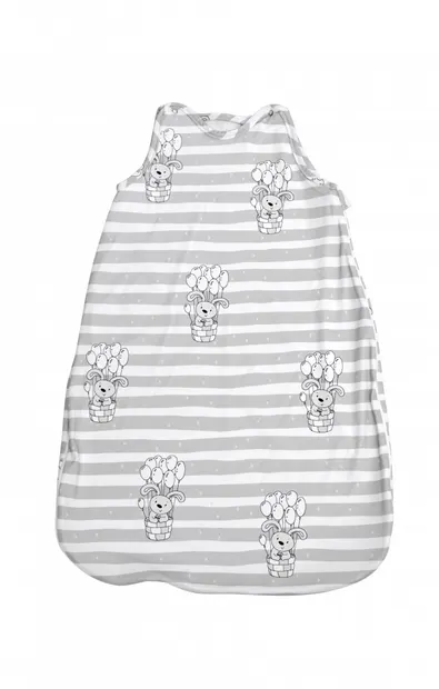 Sac de dormit de vara 95 cm bumbac ranforce rabbit baloons