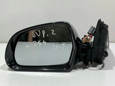 Oglinda stanga cu rabatare electrica culoare negru - lf9r Skoda Superb 2 (2008-2013)