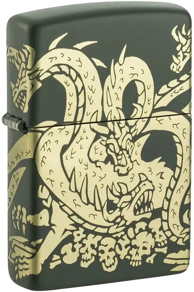Brichetă Zippo - Green Dragon Design