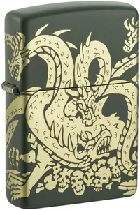 Brichetă Zippo - Green Dragon Design